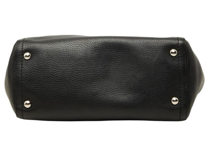 Borsa a tracolla Salvatore Ferragamo Gancini Ariana Nero - vista 3