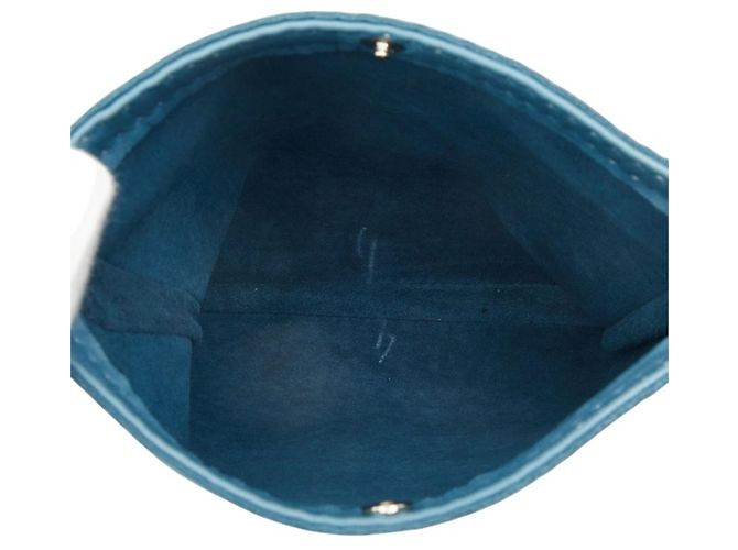 Hermès Hermes Toudou Fringe Schultertasche Blau - Ansicht 6