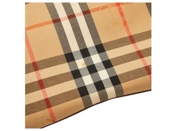 Bolso Boston Burberry Nova Check Beige - vista 8