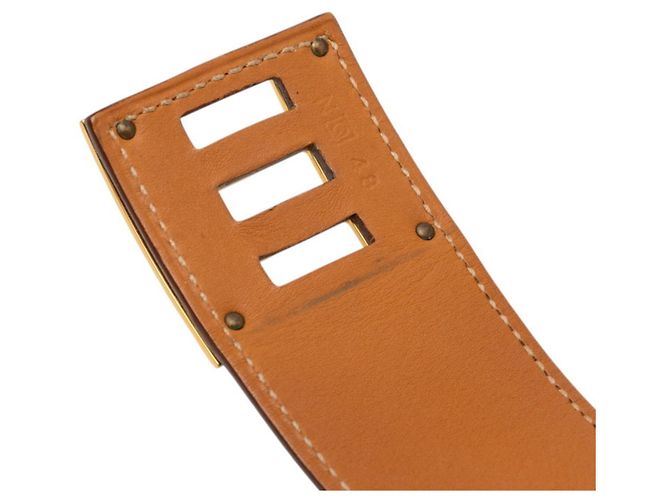 Hermès Pulsera Hermes Kelly Dog Castaño - vista 6