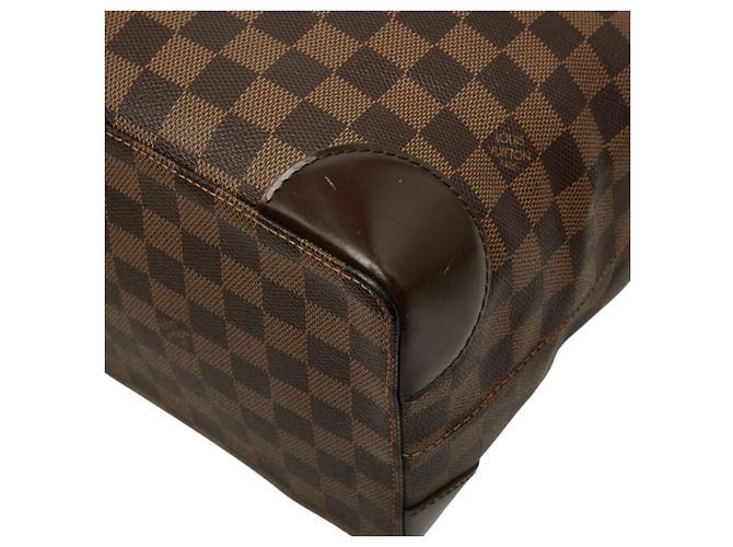 Bolso de mano Louis Vuitton Damier Ebene Hampstead MM Tote Bag Castaño - vista 4