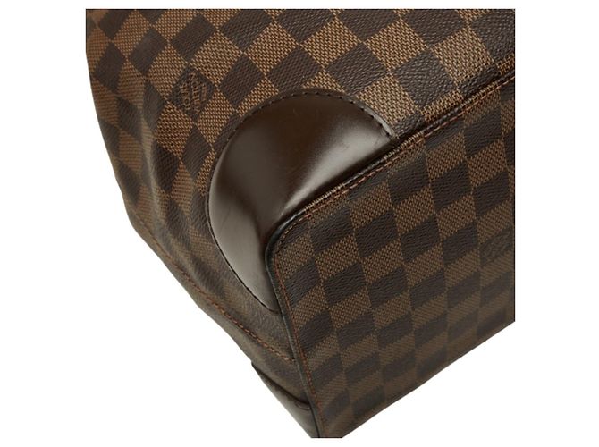 Bolso de mano Louis Vuitton Damier Ebene Hampstead MM Tote Bag Castaño - vista 5