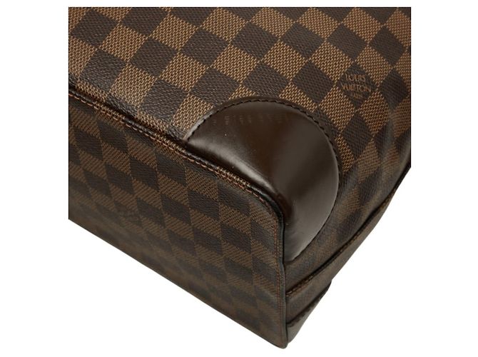 Bolso de mano Louis Vuitton Damier Ebene Hampstead MM Tote Bag Castaño - vista 6