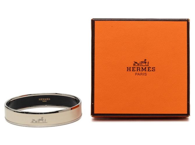 Hermès Bracciale Hermes Email PM Bianco - vista 6
