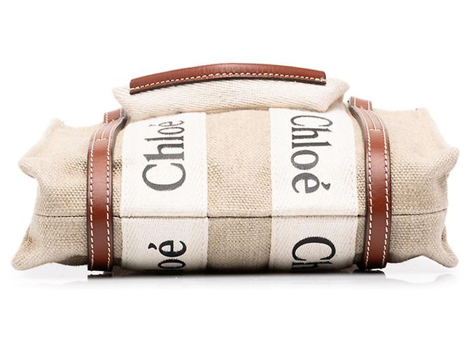 Bolso Chloé Woody Mini Castaño - vista 3