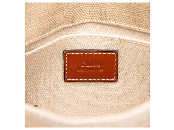 Bolso Chloé Woody Mini Castaño - vista 5