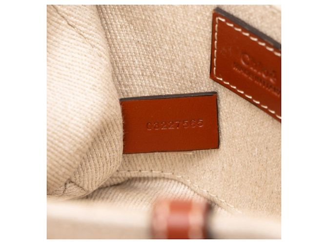 Bolso Chloé Woody Mini Castaño - vista 6