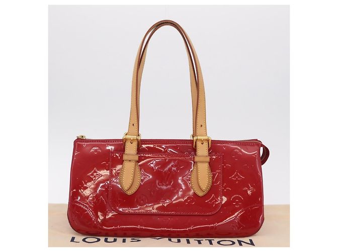 LOUIS VUITTON Monogram Vernis Rosewood Avenue Pomme D'amour M93507 Auth ep16362A Rosso - vista 12