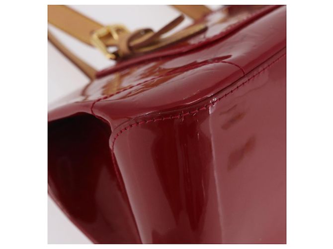 LOUIS VUITTON Monogram Vernis Rosewood Avenue Pomme D'amour M93507 Auth ep16362A Rosso - vista 15