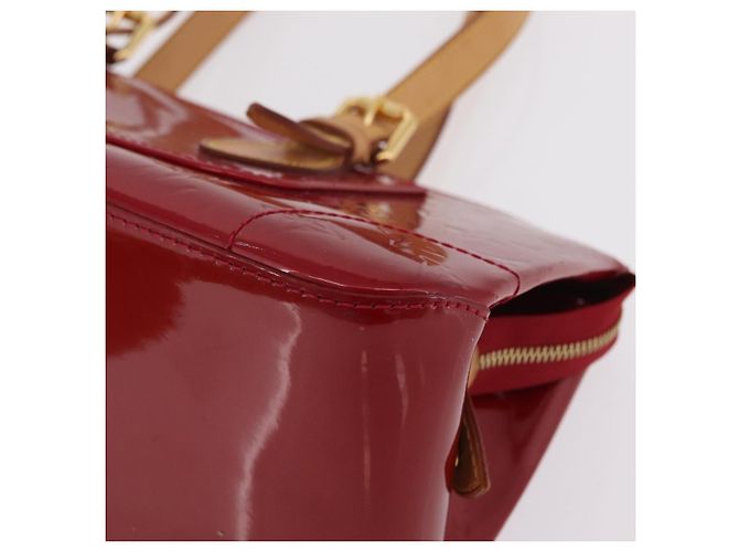 LOUIS VUITTON Monogram Vernis Rosewood Avenue Pomme D'amour M93507 Auth ep16362A Rosso - vista 16
