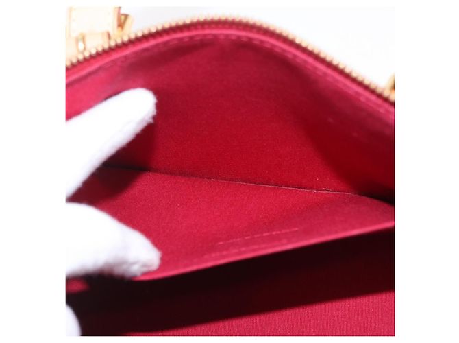LOUIS VUITTON Monogram Vernis Rosewood Avenue Pomme D'amour M93507 Auth ep16362A Rosso - vista 23
