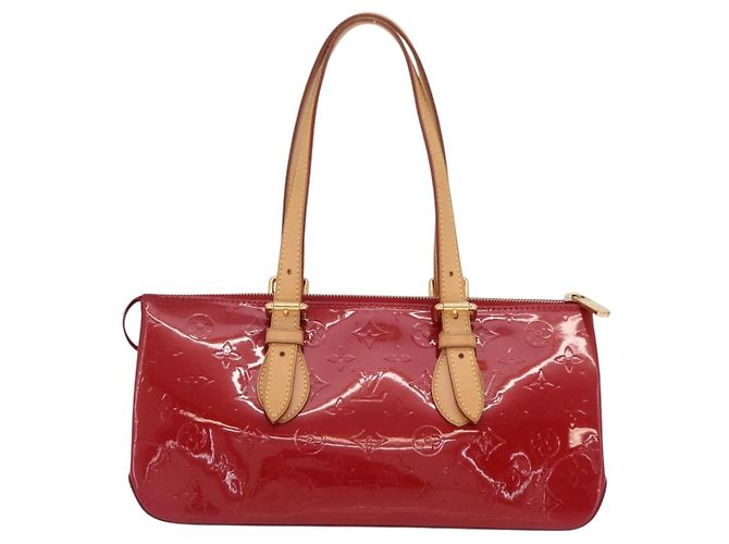 LOUIS VUITTON Monogram Vernis Rosewood Avenue Pomme D'amour M93507 Auth ep16362A Rosso - vista 3
