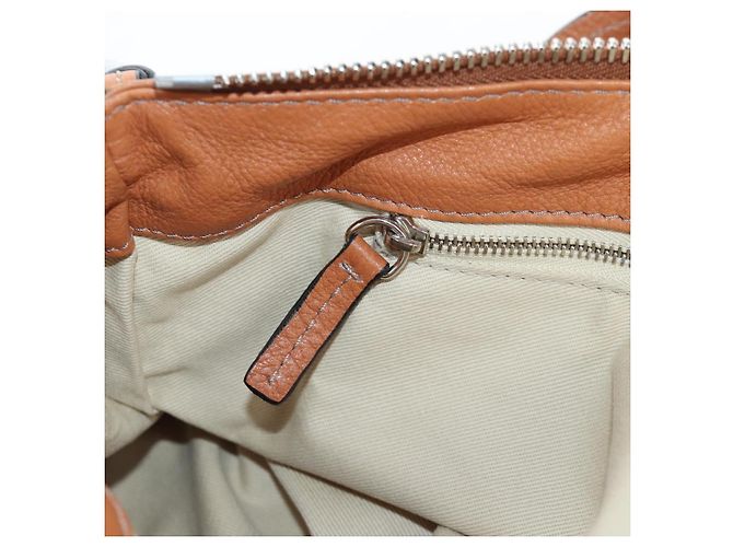 Chloé Borsa Chloe Paddington in pelle marrone oro argento Auth BA16075V D'oro - vista 24