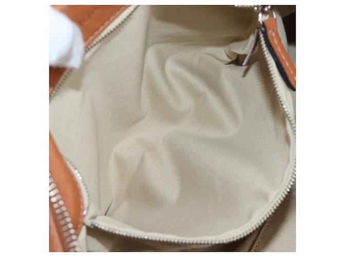 Chloé Borsa Chloe Paddington in pelle marrone oro argento Auth BA16075V D'oro - vista 25