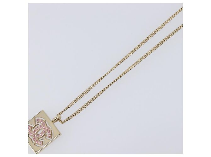 Collana CHANEL metallo Gold CC Auth 205465M D'oro - vista 10