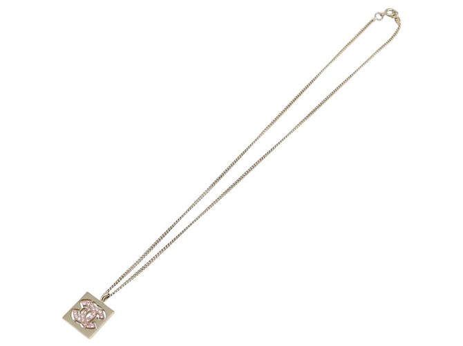 Collana CHANEL metallo Gold CC Auth 205465M D'oro - vista 2
