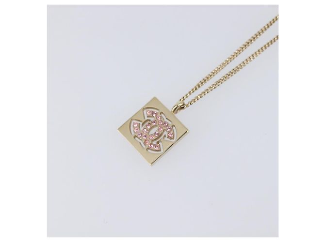 Collana CHANEL metallo Gold CC Auth 205465M D'oro - vista 3