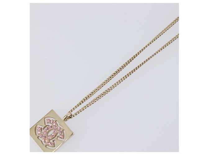 Collana CHANEL metallo Gold CC Auth 205465M D'oro - vista 4
