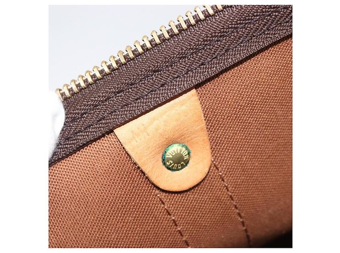 LOUIS VUITTON Monogram Keepall 55 Boston Bag M41424 LV Auth 200476V Monogramme - vue 11