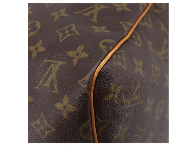 LOUIS VUITTON Monogram Keepall 55 Boston Bag M41424 LV Auth 200476V Monogramme - vue 16