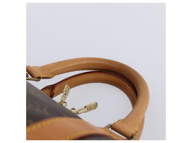 LOUIS VUITTON Monogram Keepall 55 Boston Bag M41424 LV Auth 200476V Monogramme - vue 9
