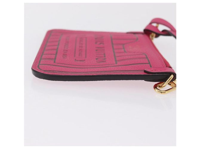 LOUIS VUITTON Monogram Neverfull Inside Out MM Pouch Pouch Pink LV Auth 206301V Rosa Monograma - vista 3