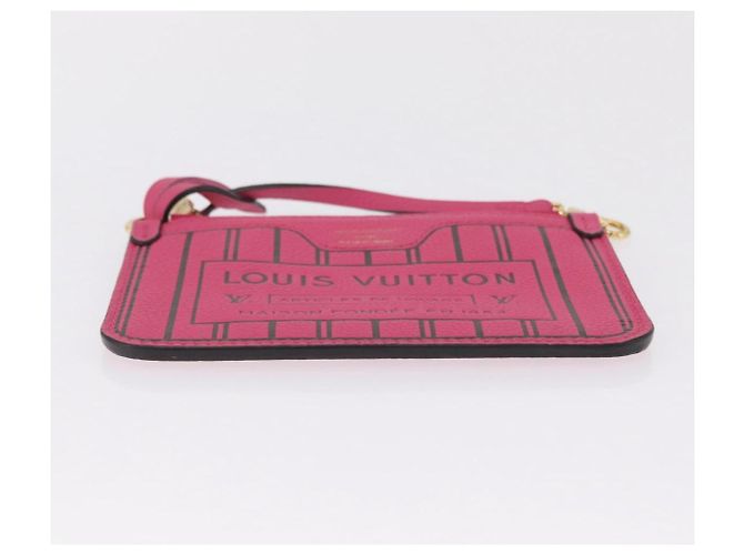 LOUIS VUITTON Monogram Neverfull Inside Out MM Pouch Pouch Pink LV Auth 206301V Rosa Monograma - vista 5