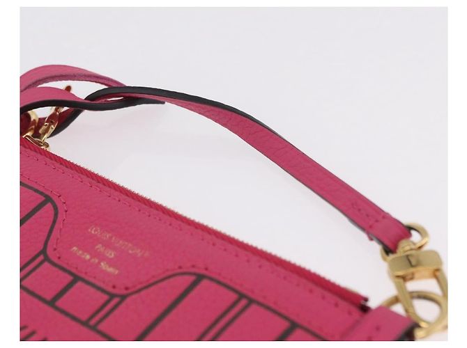 LOUIS VUITTON Monogram Neverfull Inside Out MM Pouch Pouch Pink LV Auth 206301V Rosa Monograma - vista 8