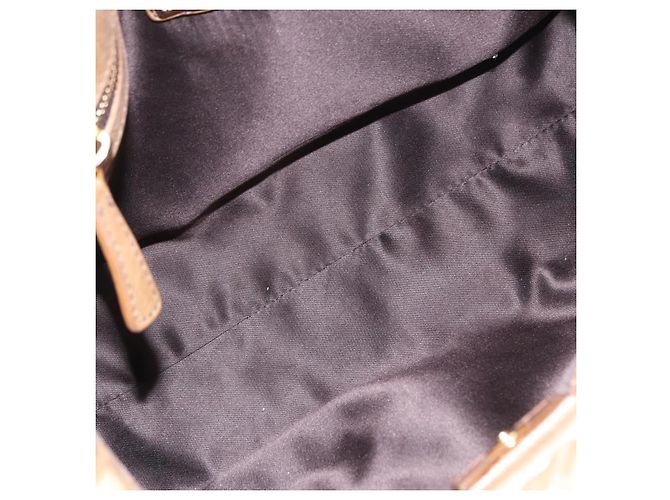 Bolso de mano Miu Miu de cuero 2way Beige Gold Auth 167736M Dorado - vista 10