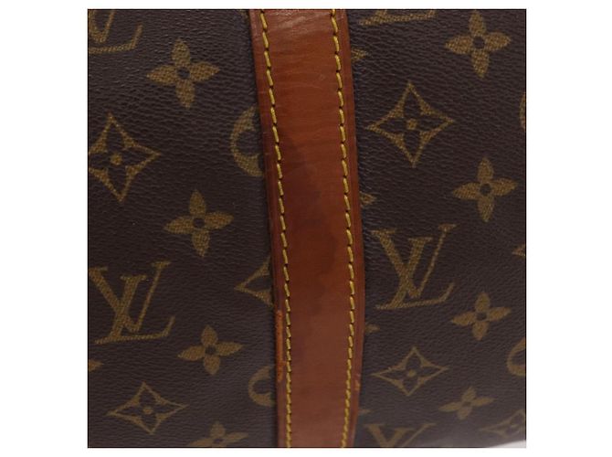 LOUIS VUITTON Monogram Keepall 50 Boston Bag M41426 LV Auth 204801A Monogramme - vue 16