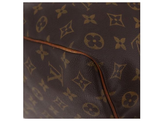 LOUIS VUITTON Monogram Keepall 50 Boston Bag M41426 LV Auth 204801A Monogramme - vue 19