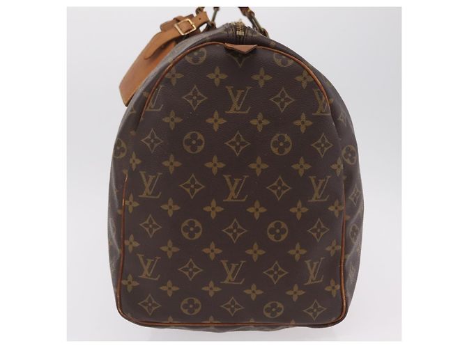 LOUIS VUITTON Monogram Keepall 50 Boston Bag M41426 LV Auth 204801A Monogramme - vue 4