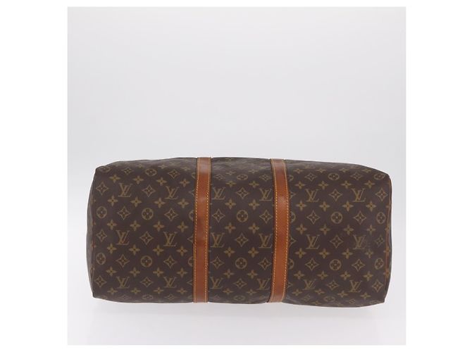LOUIS VUITTON Monogram Keepall 50 Boston Bag M41426 LV Auth 204801A Monogramme - vue 6