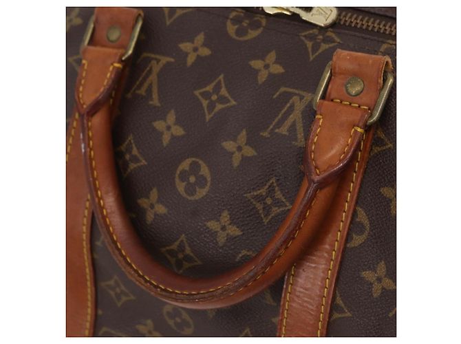 LOUIS VUITTON Monogram Keepall 50 Boston Bag M41426 LV Auth 204801A Monogramme - vue 8