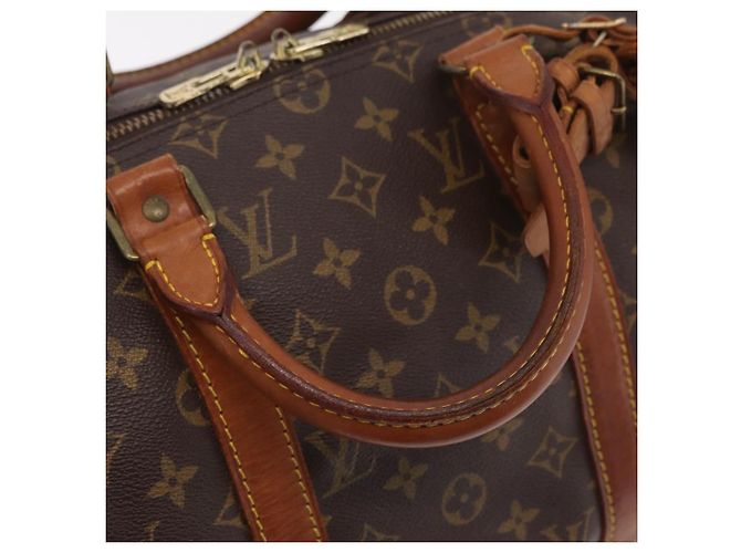 LOUIS VUITTON Monogram Keepall 50 Boston Bag M41426 LV Auth 204801A Monogramme - vue 9