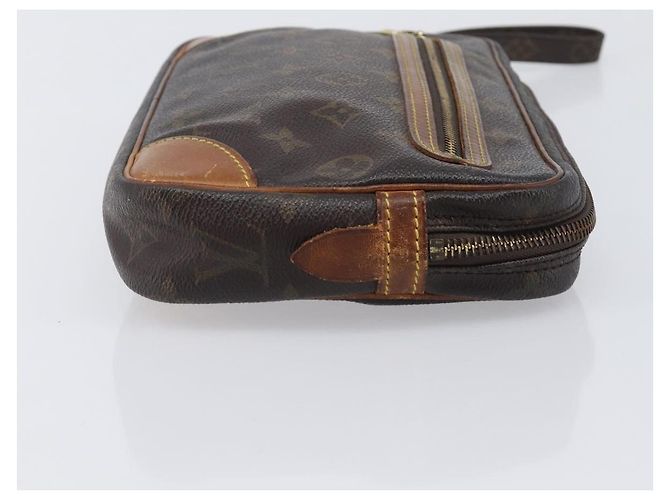 LOUIS VUITTON Monogram Marly Dragonne PM Clutch Bag M51827 LV Auth 206614 Monogramma - vista 3