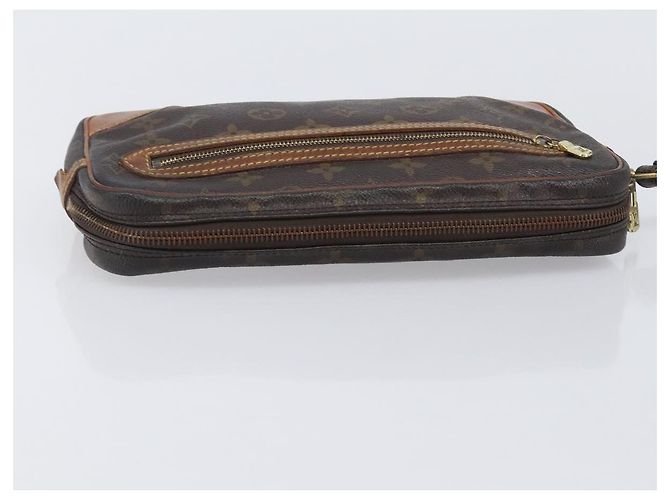 LOUIS VUITTON Monogram Marly Dragonne PM Clutch Bag M51827 LV Auth 206614 Monogramma - vista 5