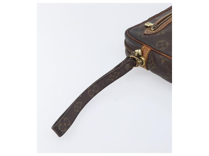 LOUIS VUITTON Monogram Marly Dragonne PM Clutch Bag M51827 LV Auth 206614 Monogramma - vista 8