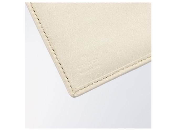 Cartera larga GUCCI GG Canvas Web Sherry Line Beige Gold Auth 205505V - vista 20
