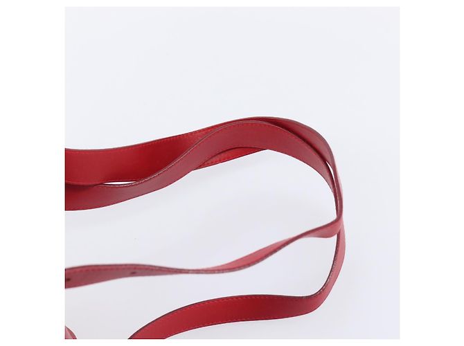 Zaino GUCCI Bamboo in pelle rosso e oro 003 2058 0016 Auth ep16261 D'oro - vista 15