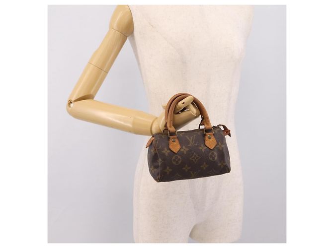 LOUIS VUITTON Monogram Mini Speedy Hand Bag M41534 LV Auth 207697 Monograma - vista 18