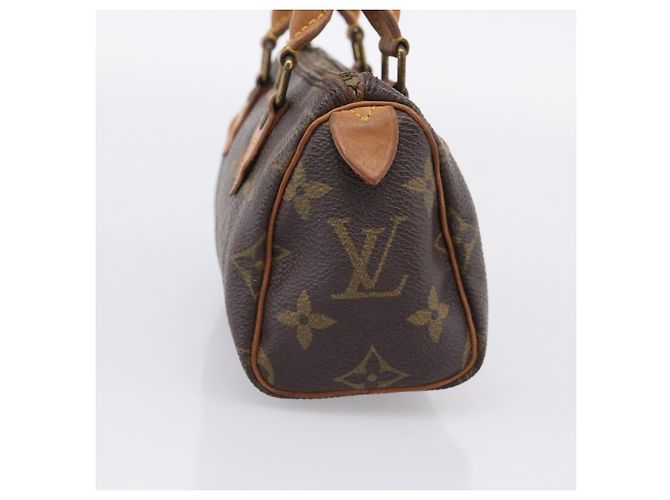 LOUIS VUITTON Monogram Mini Speedy Hand Bag M41534 LV Auth 207697 Monograma - vista 3