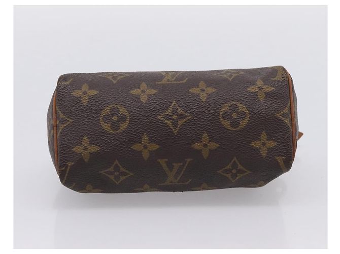 LOUIS VUITTON Monogram Mini Speedy Hand Bag M41534 LV Auth 207697 Monograma - vista 5