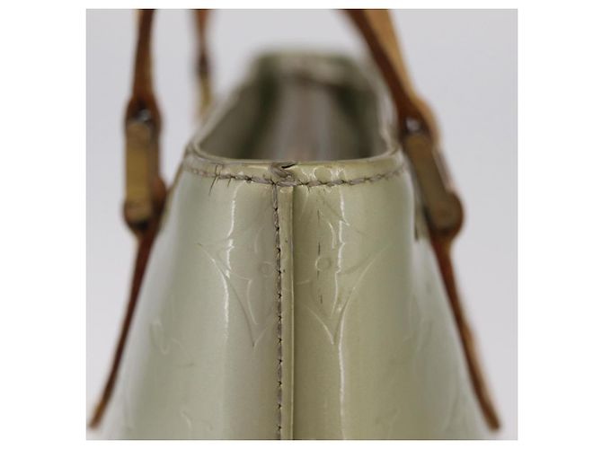 LOUIS VUITTON Monogram Vernis Houston Hand Bag Gris M91053 LV Auth 207572 Grigio - vista 15