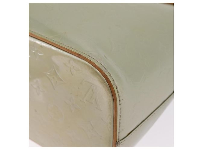 LOUIS VUITTON Monogram Vernis Houston Hand Bag Gris M91053 LV Auth 207572 Grigio - vista 21