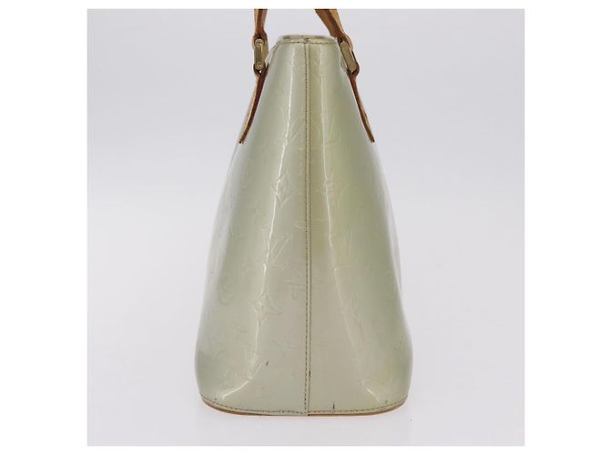 LOUIS VUITTON Monogram Vernis Houston Hand Bag Gris M91053 LV Auth 207572 Grigio - vista 5