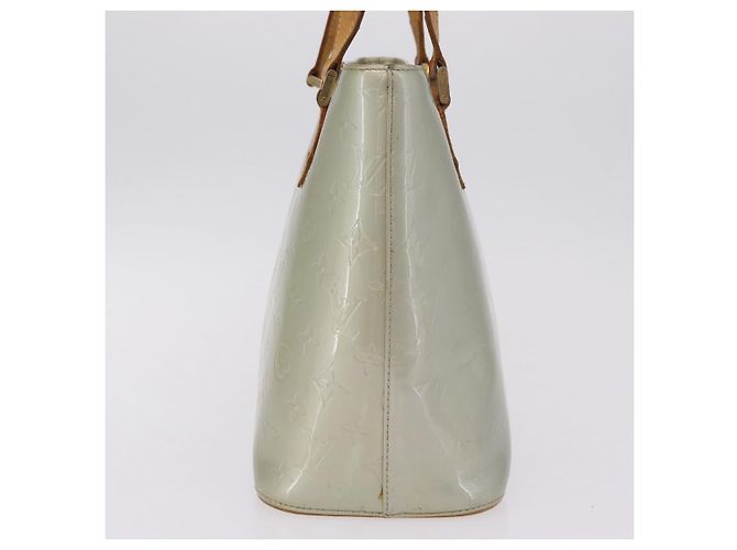 LOUIS VUITTON Monogram Vernis Houston Hand Bag Gris M91053 LV Auth 207572 Grigio - vista 6