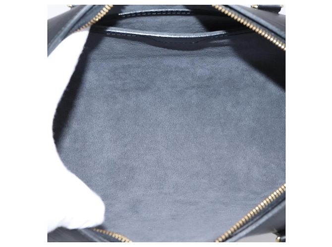 Borsa a mano LOUIS VUITTON Epi Soufflot Nera M52222 LV Auth 203679V Nero - vista 10