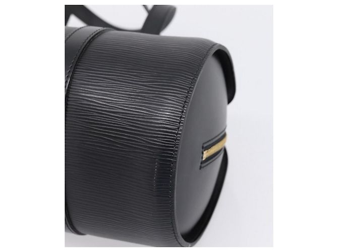 Borsa a mano LOUIS VUITTON Epi Soufflot Nera M52222 LV Auth 203679V Nero - vista 14