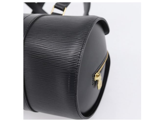 Borsa a mano LOUIS VUITTON Epi Soufflot Nera M52222 LV Auth 203679V Nero - vista 16